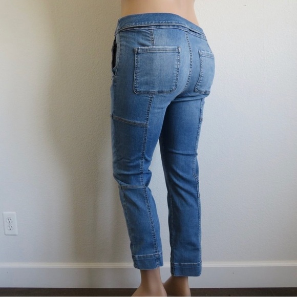 KIT from the KLOTH Jeans Women’s Reese Ankle Straight Leg Tie Waist Size 8 NWT - Picture 2 of 5